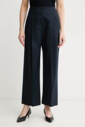 BOSS pantaloni wide leg pentru femei din bumbac cu elastan Tulotta PPY2-SPD02U_59X (50551913)