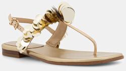 MICHAEL Michael Kors sandale cu toc jos pentru femei, din piele Loretta Thong Sandal PPY2-OBD3E6_10Y