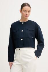 Tommy Hilfiger sacou cu un singur rând de nasturi pentru femei, cu vâscoză PPY2-KZD08T_59X (WW0WW49607)
