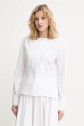 HUGO BOSS cămașă pentru femei din bumbac Beplum 9BY2-BDDZY5_00X (50565416)