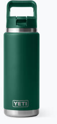 YETI Termosz palack YETI Rambler Straw 769 ml black forest green