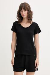 BOSS tricou de pijama pentru femei, cu modal Cosy Waffle T-Shirt PPY2-BID02T_99X (50557177)