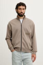 BOSS Green hanorac cu fermoar bărbătesc din bumbac SW_Collar Full Zip 9BY2-BLMZYF_80X (50564104)