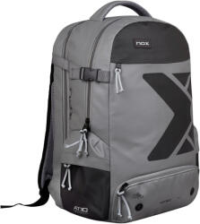 NOX AT10 Team Grey Backpack Hátizsák teniszütőhöz