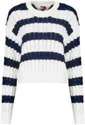 Tommy Hilfiger Pulovere Femei TJW LOOSE CABLE SWEATER EXT Tommy Jeans Alb EU XS