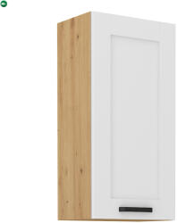  Felső szekrény, fehér/artisan tölgy, LULA 45 G-90 1F
