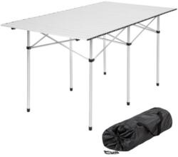 tectake Harmonika asztallap Összecsukható kerti piknik kemping asztal vízálló 140x70x70 cm túrára is kiváló