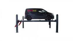 KROFtools 4, 5 tonnás, négyoszlopos emelő 4, 65 méteres futómű állításhoz (9853) (K-9853)