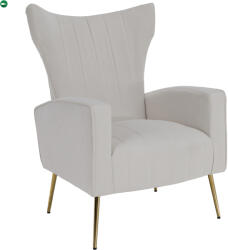  Relaxfotel, bézs Velvet szövet, BARET
