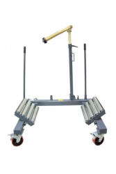 KROFtools MAGAS EMELÉSŰ GÖRGŐS SZÁLLÍTÓ mozgató KOCSI ( autó kerék ) 1200 KG (4930) (K-4930)