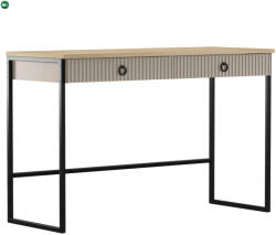  Fésülködőasztal, szürkésbarna Taupe/silverjack tölgy, DOMCA 2S