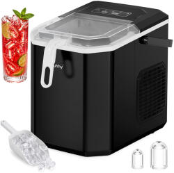 Ruhhy Jégkockakészítő gép 1, 2 L - gyors háztartási jéggép 12 kg/nap, fekete | Ruhhy (id_19055-code_27708)