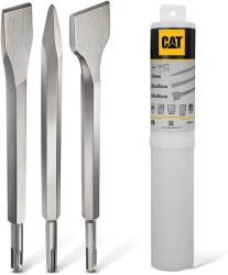 CAT DA03903 SDS Plus véső készlet 3 db-os, 250 mm, ötvözött acél, betonhoz és téglához (DA03903)