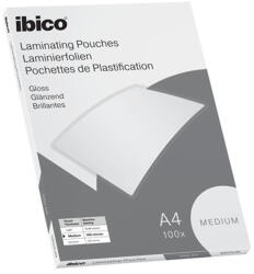 Ibico Meleglamináló fólia, 100 mikron, A4, fényes, IBICO "Medium (627309) - iconink