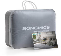 SONGMICS Szőnyeg 120x170 cm, mosható, csúszásmentes, galambszürke (TAR012G01)