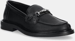 Filling Pieces mokaszin Loafer Aten - fekete Férfi 36
