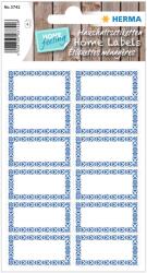 HERMA Etichete autocolante pentru borcane, 37.5x19 mm, HERMA Home Feeling 3742, 48 buc/set