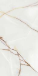 Ceramaxx epi Gresie Gresie Interior/Exterior Portelanata Cristalina White, 60x120 cm, Alb, Mata, Rectificata, Aspect Marmura alb (32135)