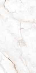 Ceramaxx epi Gresie Gresie Interior/Exterior Portelanata Palazzo White, 60x120 cm, Alb, Mata, Rectificata, Aspect Marmura alb (32159)