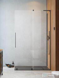 Radaway Furo SL Walk-in zuhanyfal 80J jobbos, szálcsiszolt fegyvermetál 10306438-92-01R+10110394-01-01 (10306438-92-01R_10110394-01-01)
