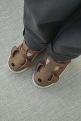 Donsje nubuk gyerekcipők Zazo Classic Shoes Dog - barna 21