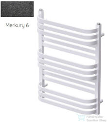 Radeco COMO 1 700x530 törölközőszárítós radiátor, MERKURY 6 (metál fekete) színben (Radeco_COMO_1_MERKURY6)