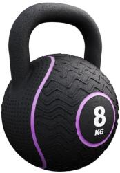 Gorilla Sports Kettlebell 8 kg gumi bevonattal (101331-00037-0014)