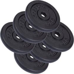 SC Sports Öntöttvas tárcsasúly szett 30 kg 30 mm 3x10 kg (10000106) Súlytárcsa
