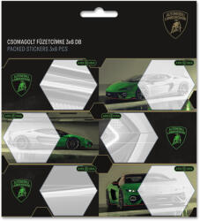 Ars Una Füzetcímke Csomagolt 3x6 Darab Lamborghini (5522) 26 (AU53835222)