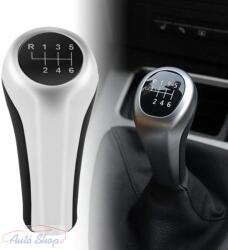  Bmw Bőr/ezüst Váltógomb E30 E36 E46 E28 E34 E39 E60 , X5, X1, X3, E90, E61, E91, E92