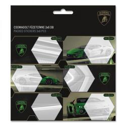 Ars Una Lamborghini autós etikett - zöld 18 darabos - Ars Una (53835222)