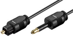 Goobay Cablu Toslink la 3.5 mm Mini Toslink 2m GOOBAY (51225)