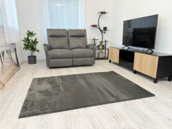 Hilal Cozy Szőnyeg 055 Anthracite (Sötétszürke) 80x150cm