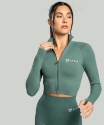 GymBeam Top pentru femei Cropped Seamless Moss - STRIX - GymBeam