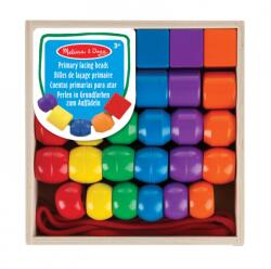 Melissa & Doug дървени нанизващи мъниста (6073163)
