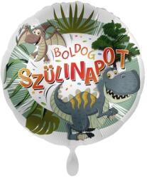  45 cm-es Boldog Szülinapot Cuki Dínók Fólia Lufi (mpr-2012)