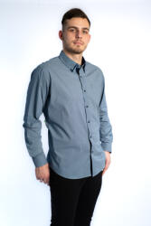 Thomas Jeans férfi ing kékesszürke, regular fit