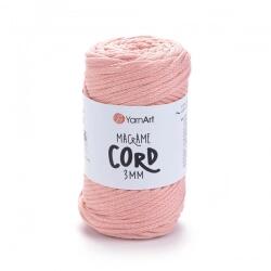 YARNART Macrame Cord 3 mm 767 - világos lazacszínű