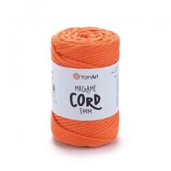 YARNART Macrame Cord 3 mm 800 - neon narancssárga