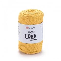 YARNART Macrame Cord 3 mm 764 - sötét sárga
