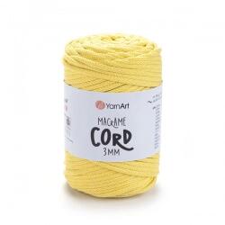 YARNART Macrame Cord 3 mm 754 - világos sárga