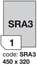  Fényes Átlátszó Poliészter Öntapadós Lézeres Fólia SRA3 (320 x 450 mm) méretű (ORE-4003)