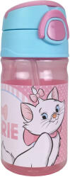  Disney Marie Dots műanyag szívószálas kulacs akasztóval 350 ml (GIM55226204) - szukits