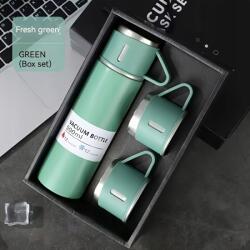  Professzionális Vákuum Termosz Bögrével 3 bögre Ajándék 500ml (6HG1184BK717)