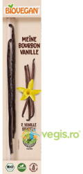 BIOVEGAN Pastaie de Vanilie Bourbon fara Gluten Ecologica/Bio 2buc