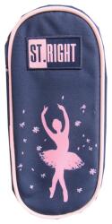 St. Majewski Penar borseta 1 fermoar, 1 extensie, oval, Majewski, Gama St. Right, Colectia Pink Ballerina 2026, PC-01, 23x9.5x5.5 cm (5903235697852) Penar