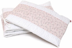 KidsDecor Set protectii patut pink ducks, din bumbac 60x120 cm