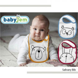 BabyJem Baveta din bumbac babyjem (culoare: bleu) - bekid Bavata