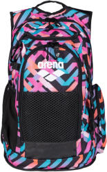 arena all set backpack 45l allover texture