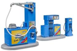 BRUDER Benzinărie și spălătorie auto bworld (62113) (62113) Figurina